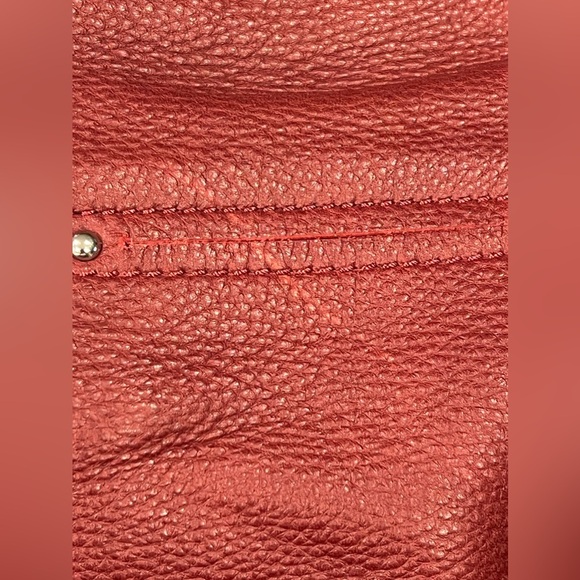 B Makowsky glove leather double handle handbag - Picture 10 of 15